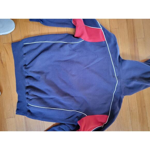 Majestic Boston Red Sox Hoodie Pullover Sweatshirt Blue MLB Embroidered Logo Med - Picture 11 of 13